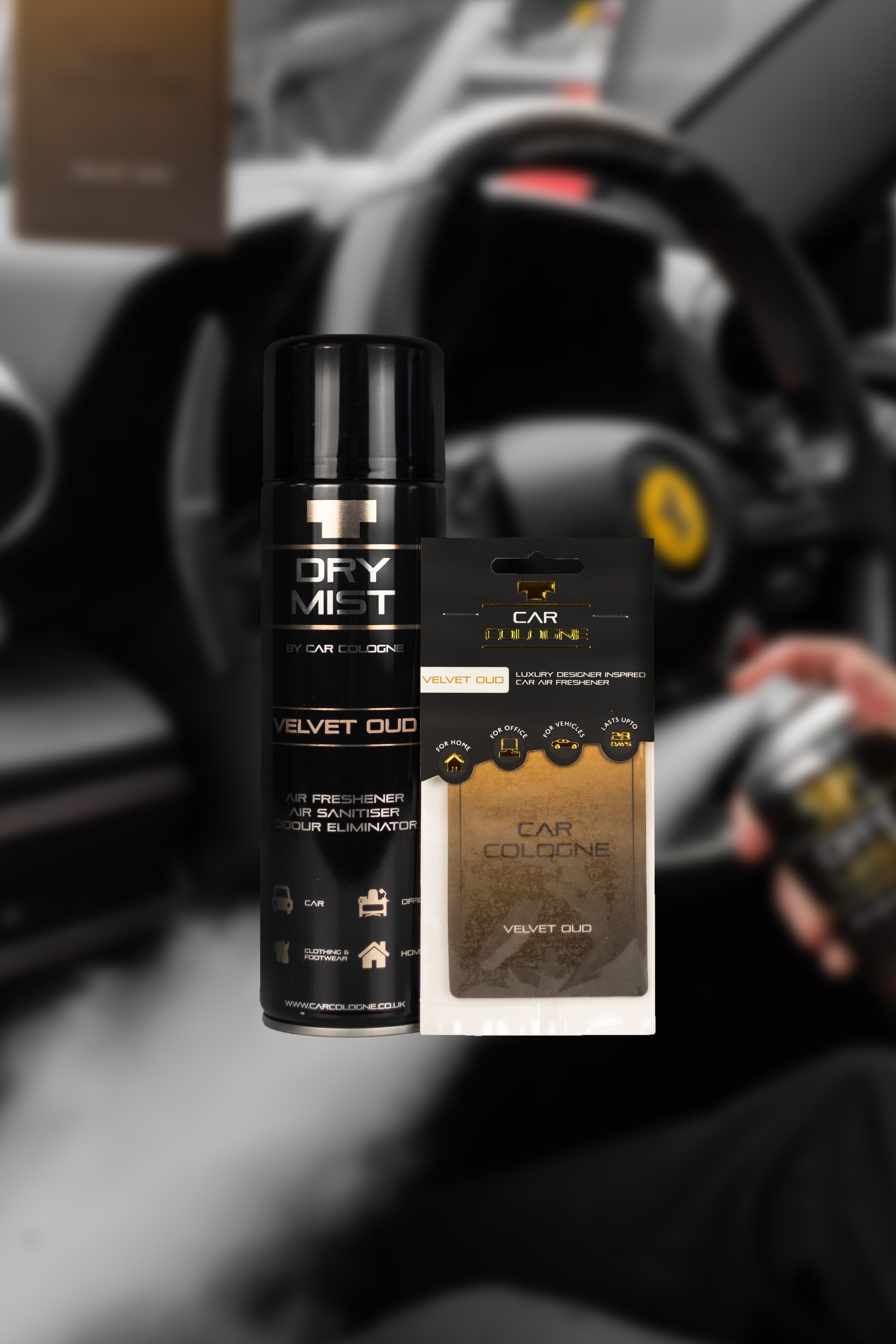 Velvet Oud Bundle - Dry Mist & Card Freshener