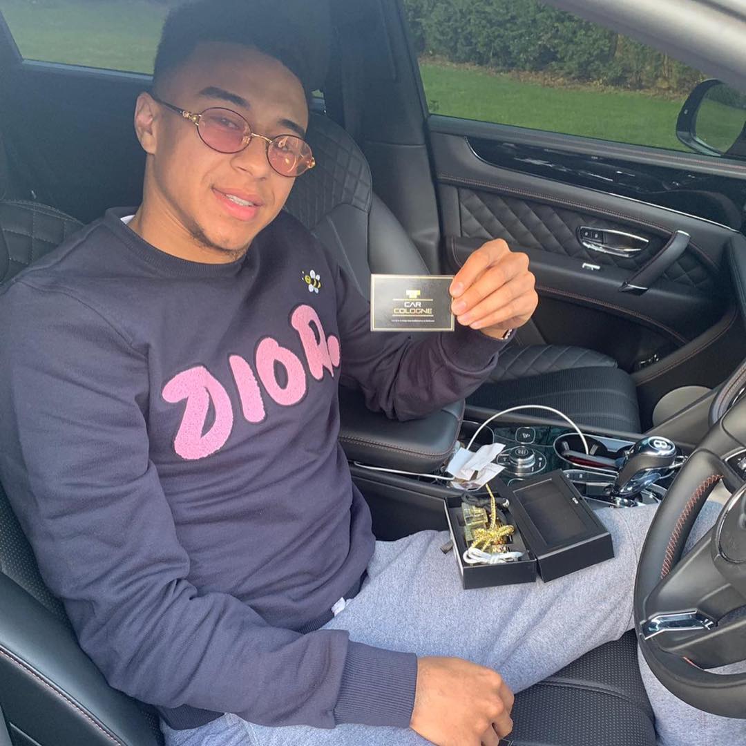 Jesse Lingard Car Cologne