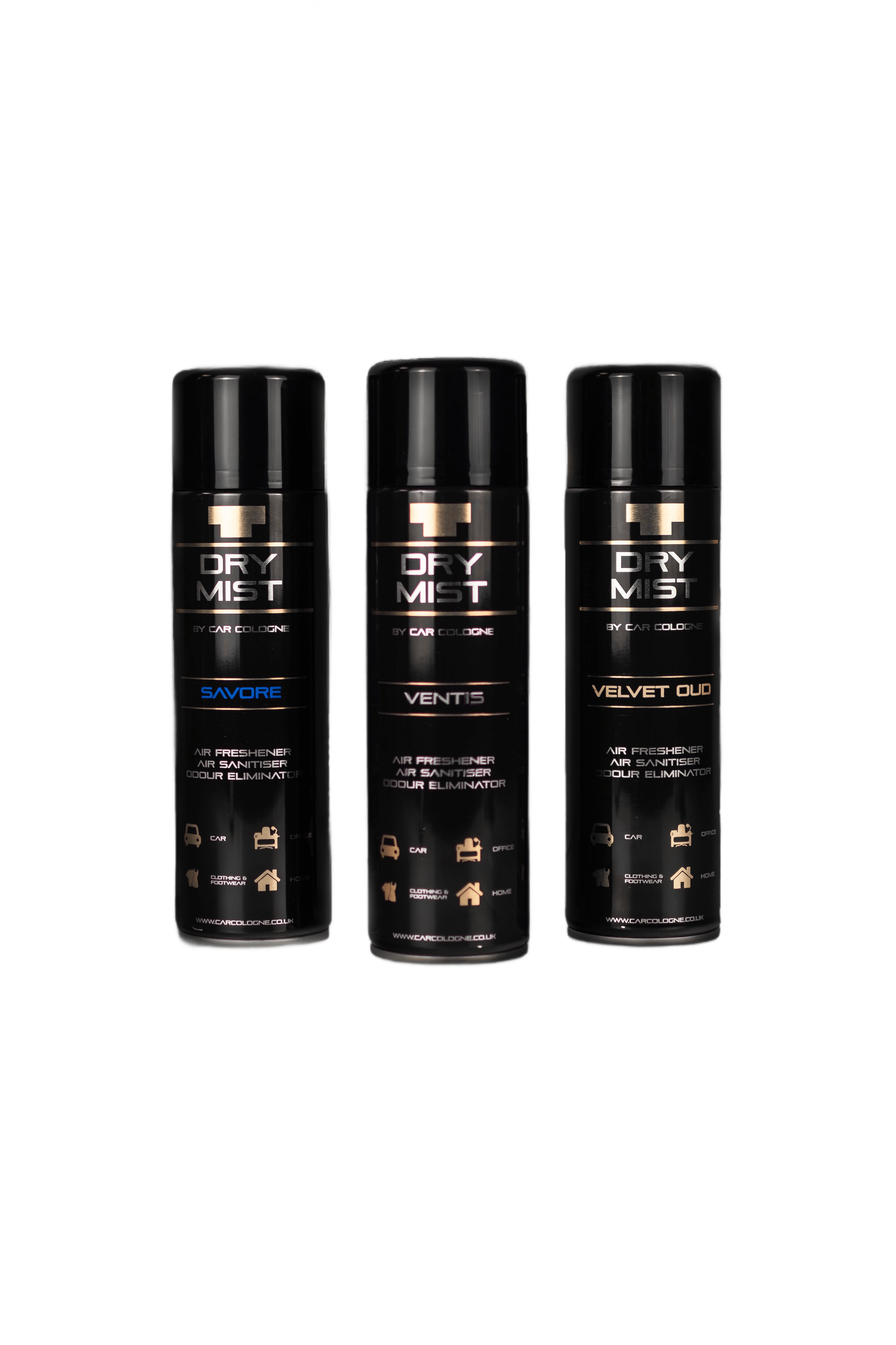 Dry Mist Cologne Collection - Set Of 3