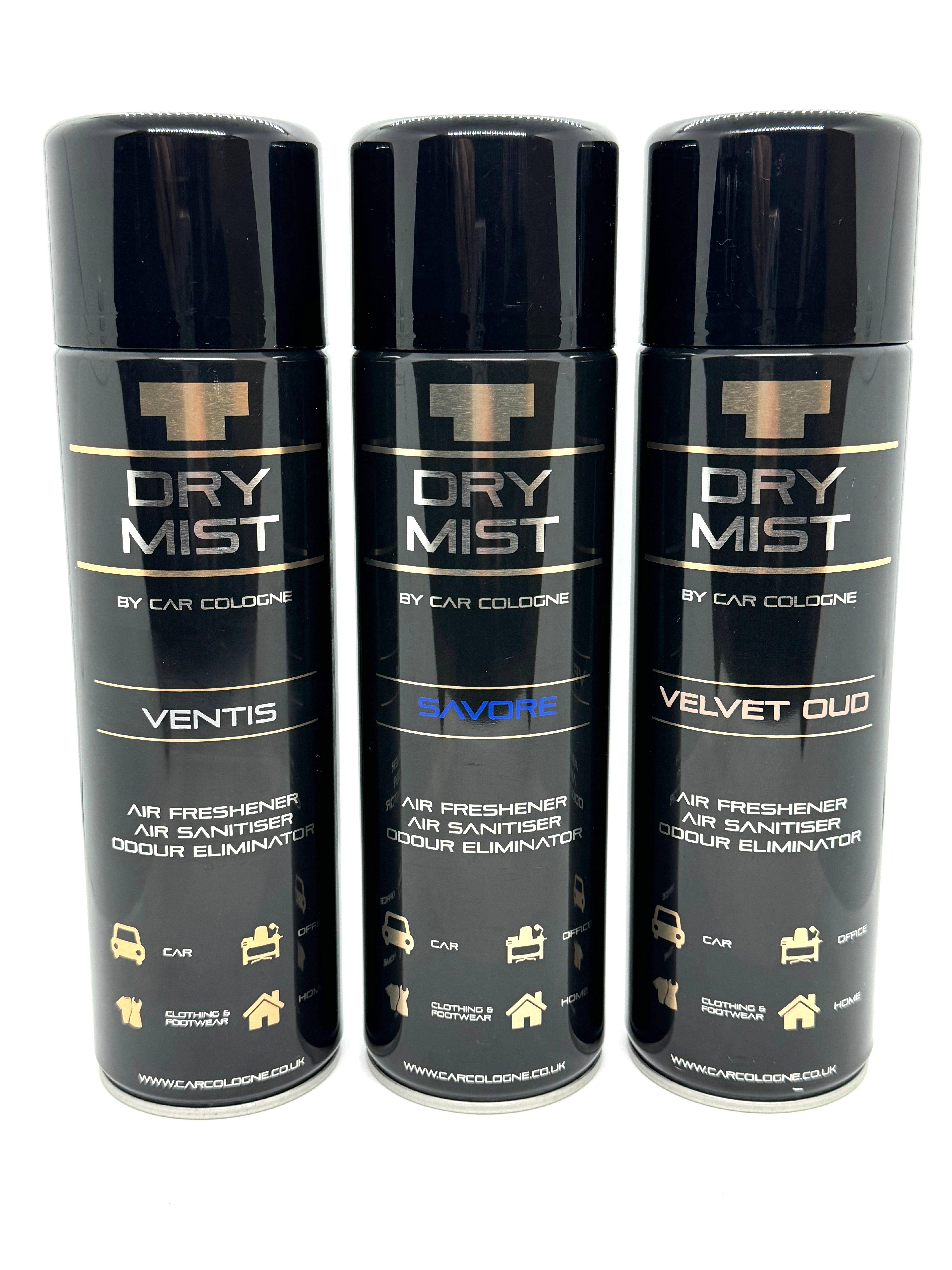 Dry Mist Cologne Collection - Set Of 3