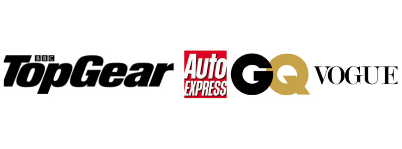 Where Car Cologne has been featured (Top Gear, Auto Express, GQ, Vogue)